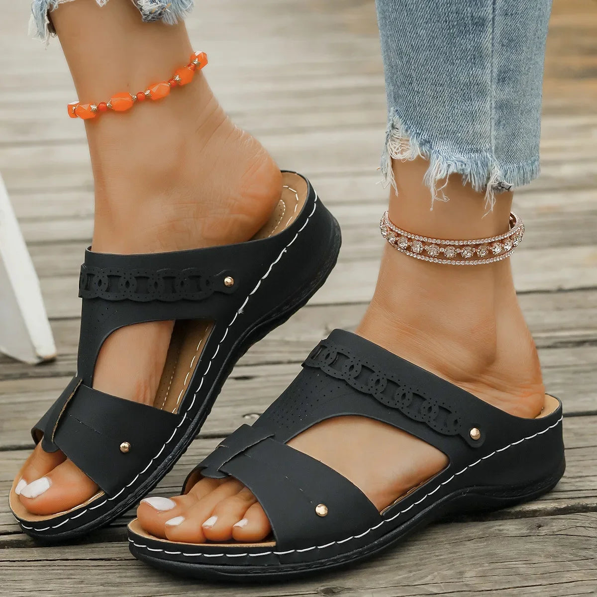 Solina | Orthopedic Beach Rubber Sandals™