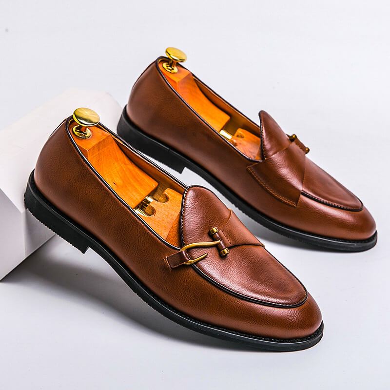 Barcloy | Hook Leather Loafers™